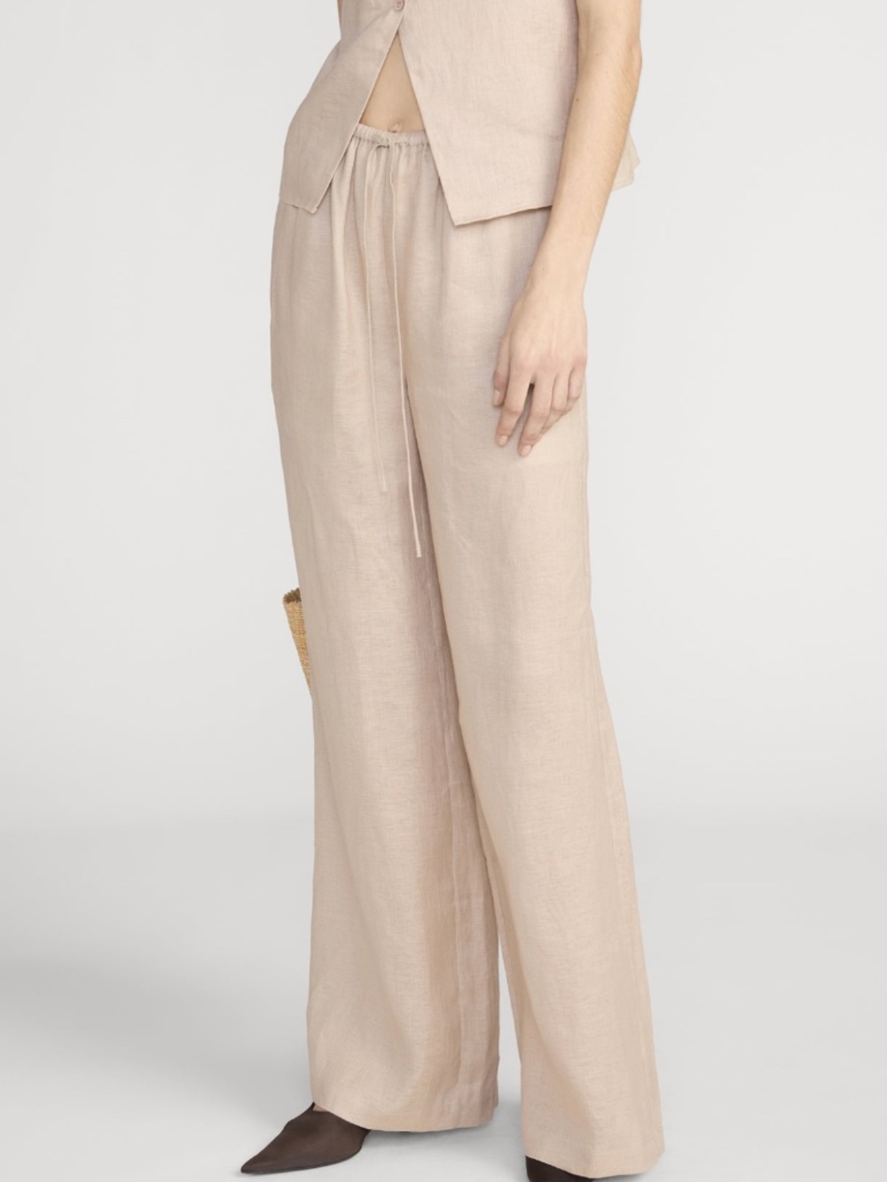 The Linen Lounge Pant ~ Flax